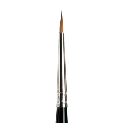 Winsor & Newton Series 7 Finest Sable 0, handgjord & exklusiv akvarellpensel med rund spets av mårdhår