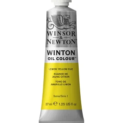 Winsor & Newton Winton oljefärg 37 ml Lemon Yellow Hue 346
