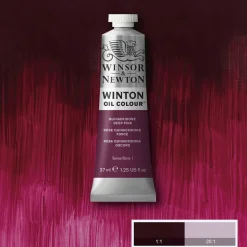 Winsor & Newton Winton oljefärg 37 ml Quinacridona Deep Pink 250