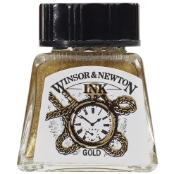 W&N Drawing Ink Gold 14ml