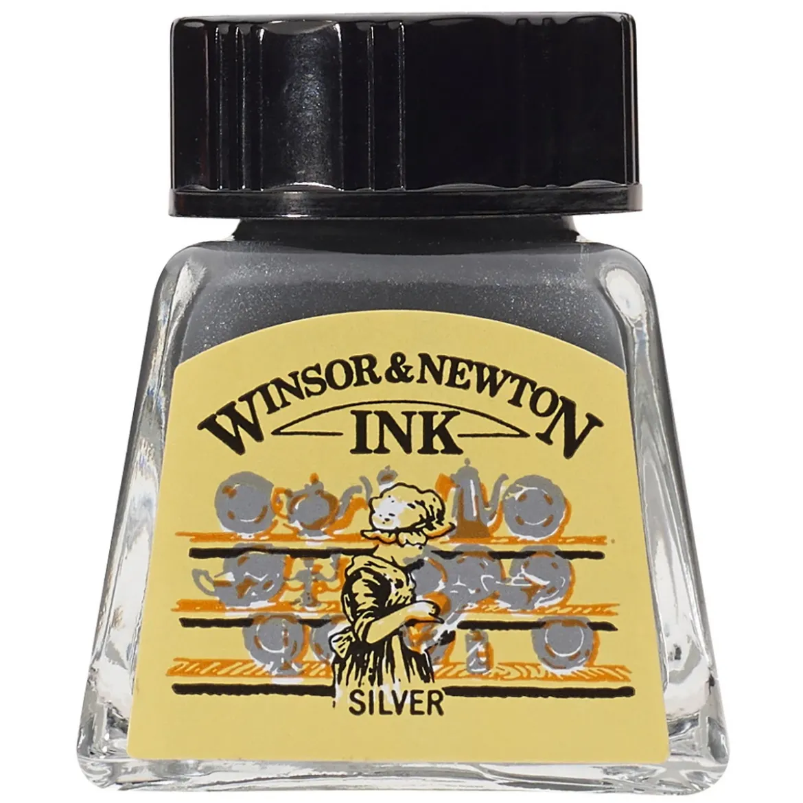 W&N Drawing Ink Silver 14ml