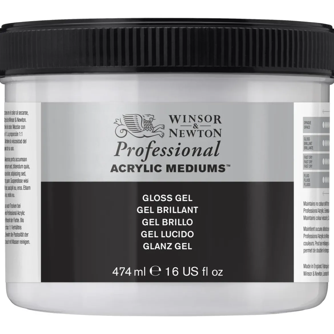 W&N Gloss Gel 474ml